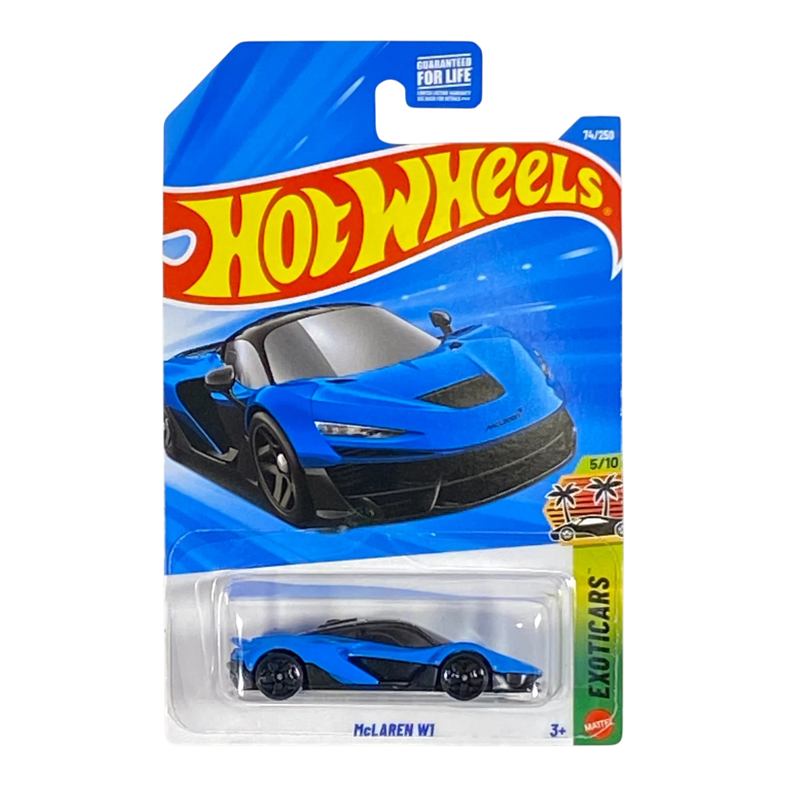 Hot Wheels McLaren W1 - Exoticars Series 5/10 Main image