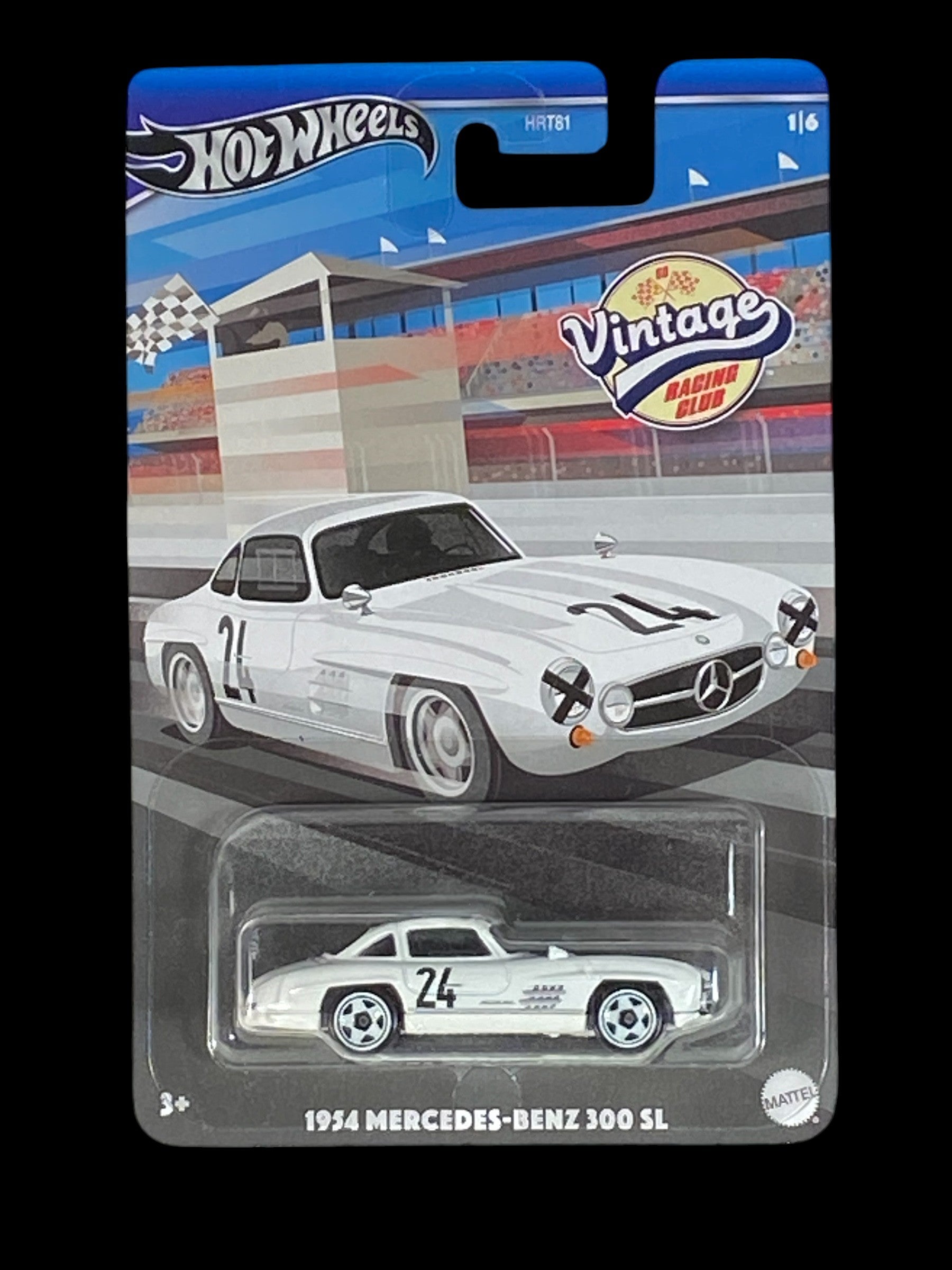 Hot Wheels 1954 Mercedes-Benz 300 SL - Vintage Racing Club Series 1/6