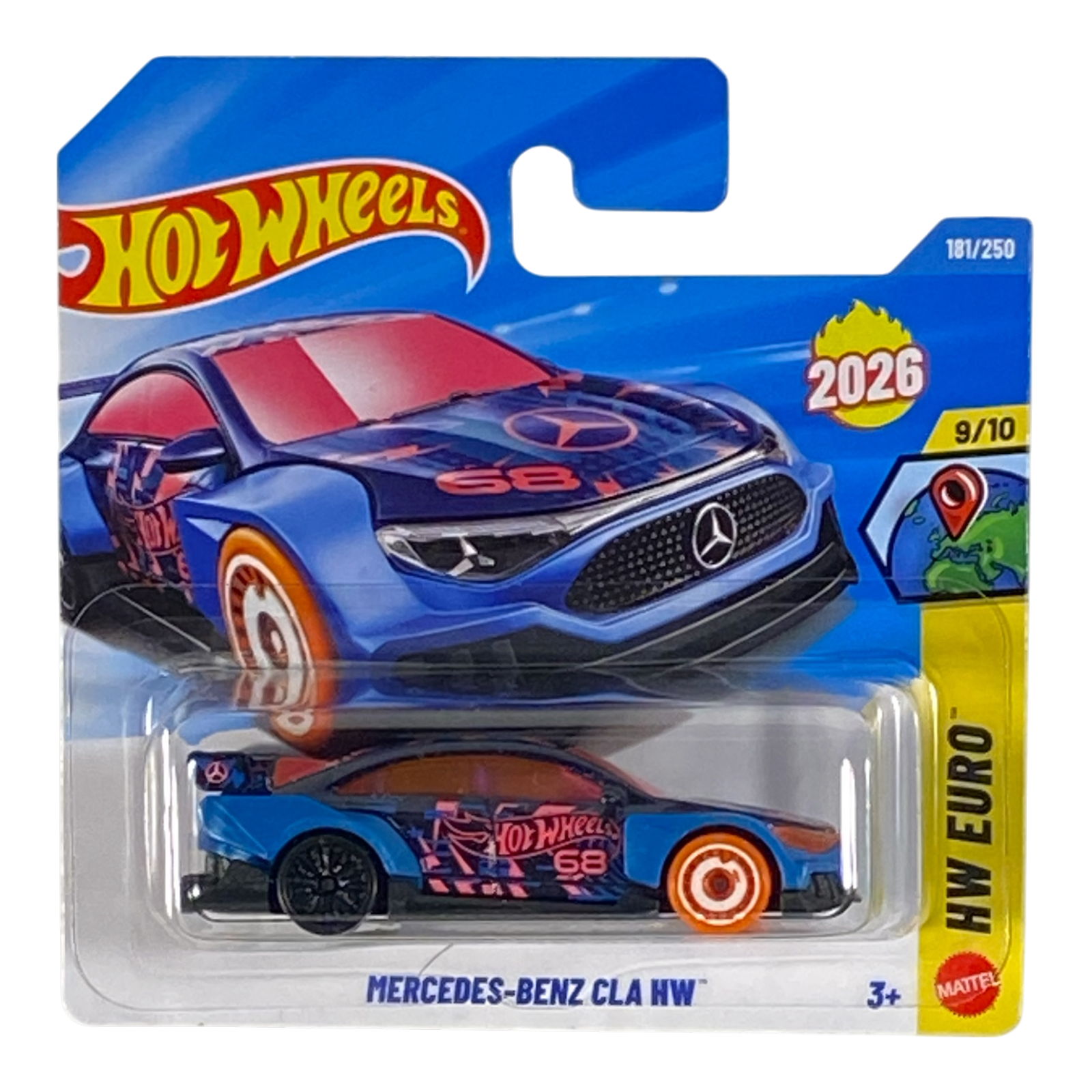 Hot Wheels Mercedes-Benz CLA HW | HW Euro Series 9/10 Main image