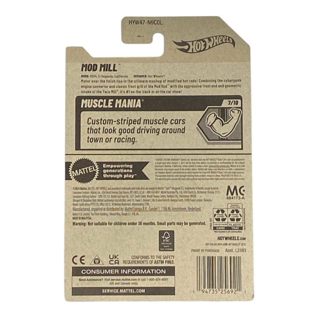 Hot Wheels Mod Mill - Muscle Mania Series 7/10