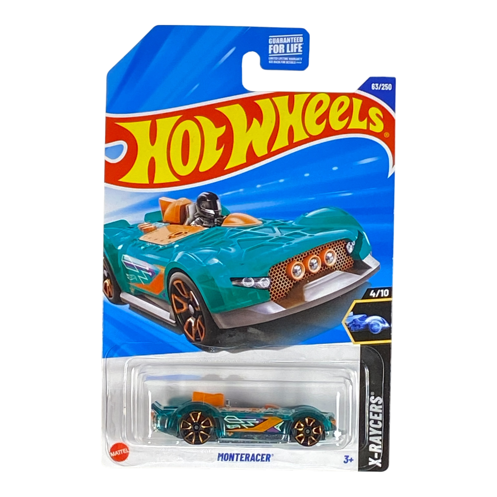 Hot Wheels Monteracer - X-Raycers Series 4/10 Main image