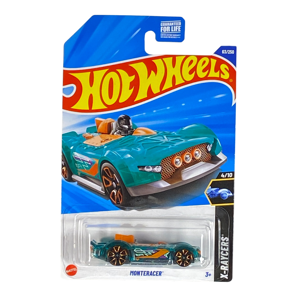 Hot Wheels Monteracer | X-Raycers Series 4/10