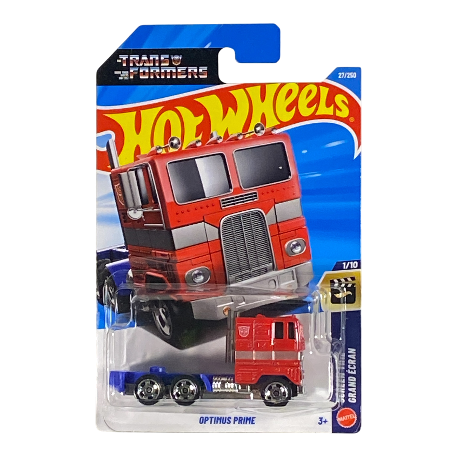 Hot Wheels Optimus Prime - Screen Time / Grand Ecran Series1/10 Main image