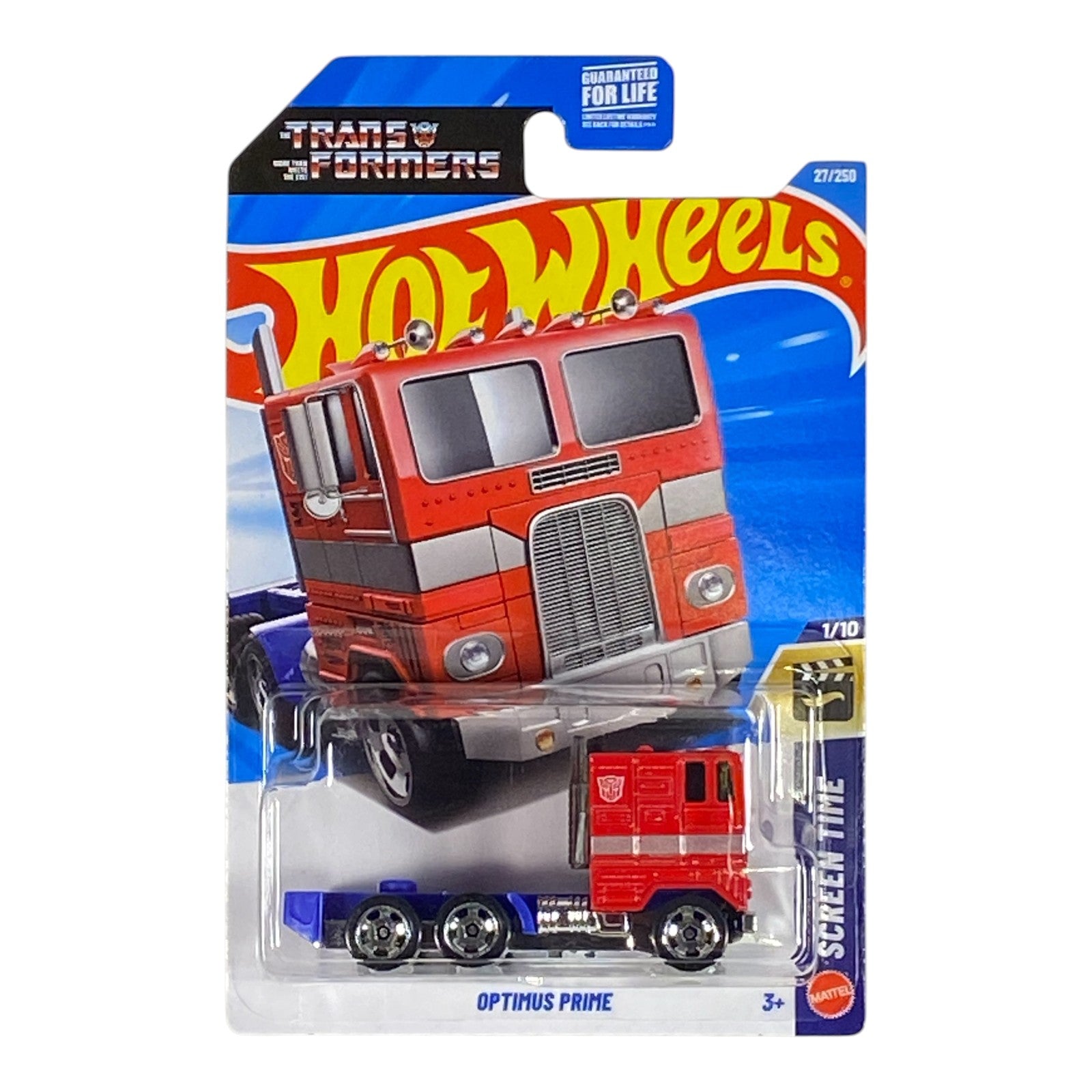 Hot Wheels Optimus Prime - HW Screen Time Series 1/10 Main image