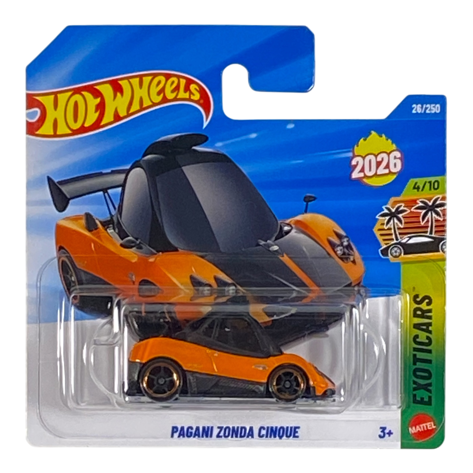 Hot Wheels Pagani Zonda Cinque | Exoticars Series 4/10 Main image