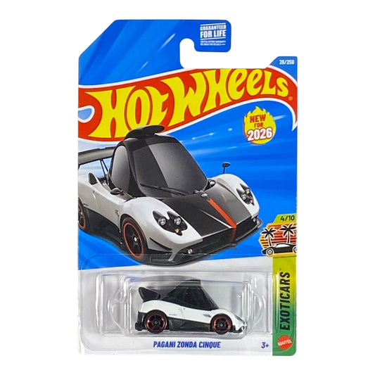 Hot Wheels Pagani Zonda Cinque - Exoticars Series 4/10