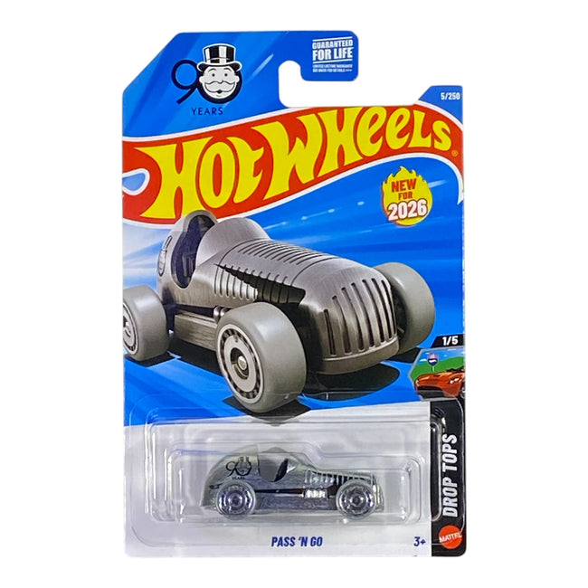 Hot Wheels Pass 'N Go - Monopoly 90 Years - Drop Tops Series 1/5 Hover Image