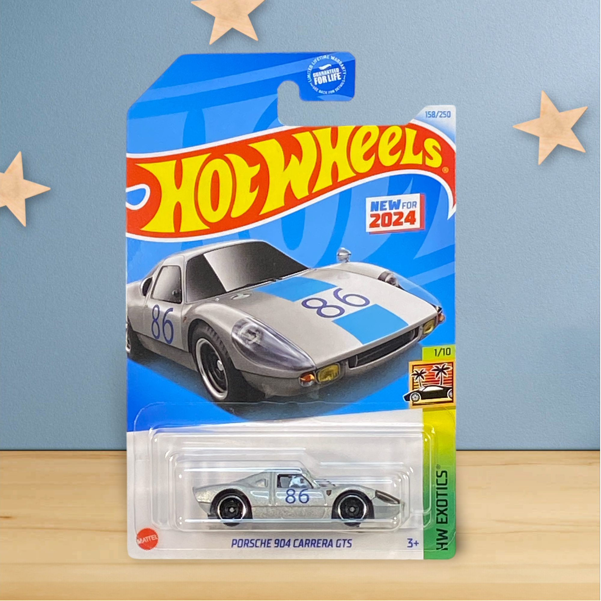 Hot Wheels Porsche 904 Carrera GTS - Exotics Series 1/10