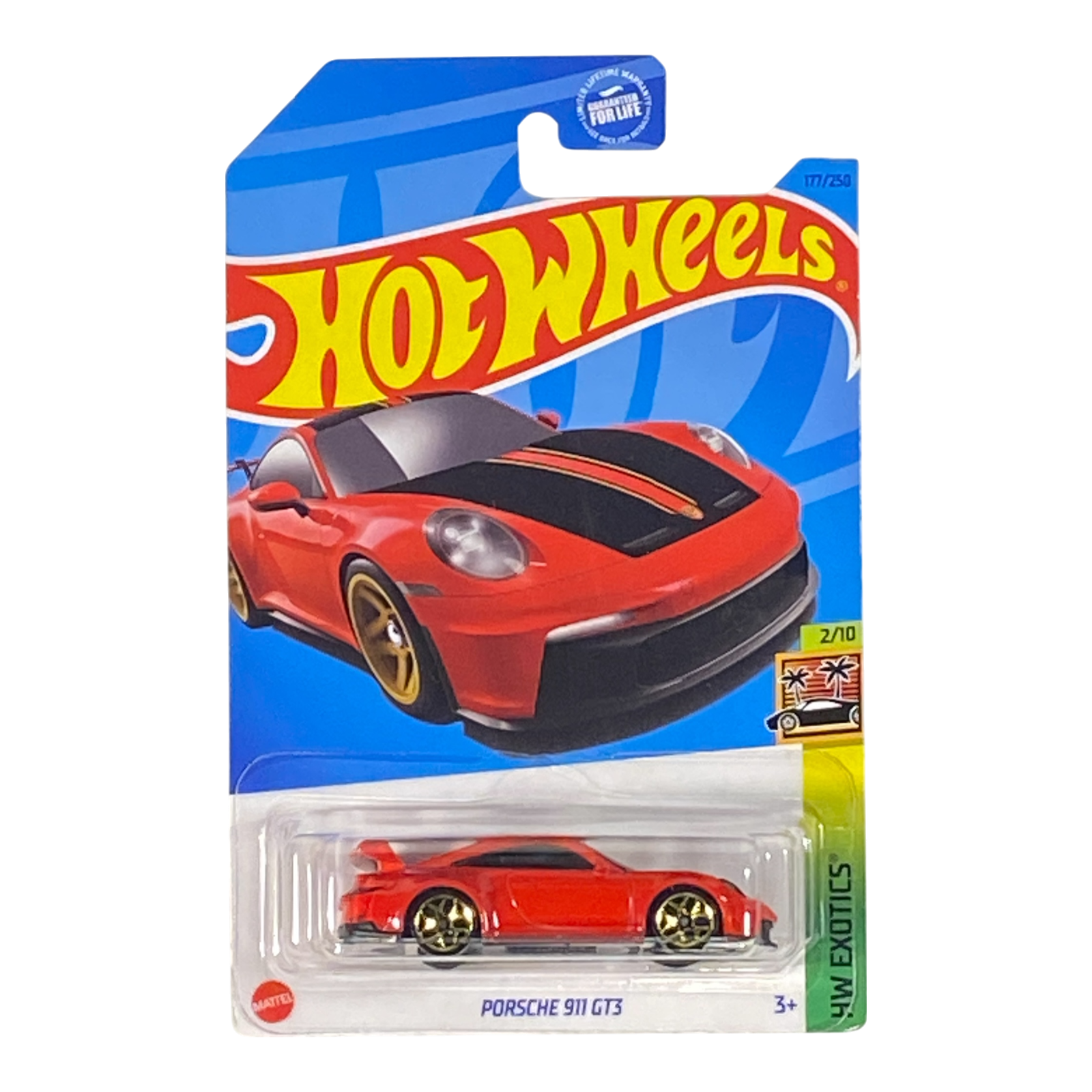 Hot Wheels Porsche 911 GT3 - HW Exotics Series 2/10 Main image