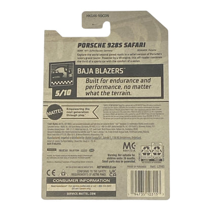 Hot Wheels Porsche 928S Safari - Baja Blazers Series 5/10
