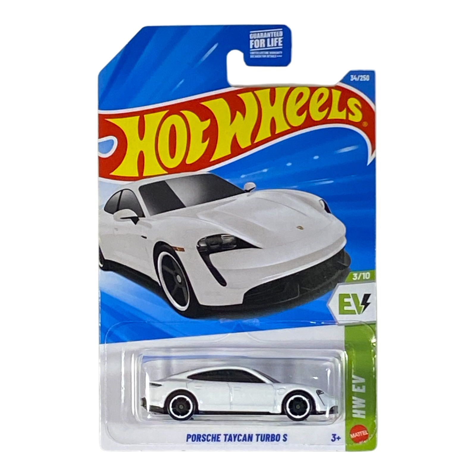 Hot Wheels Porsche Taycan Turbo S - HW EV Series 3/10 Main image
