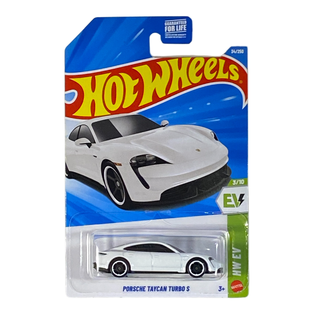 Hot Wheels Porsche Taycan Turbo S - HW EV Series 3/10