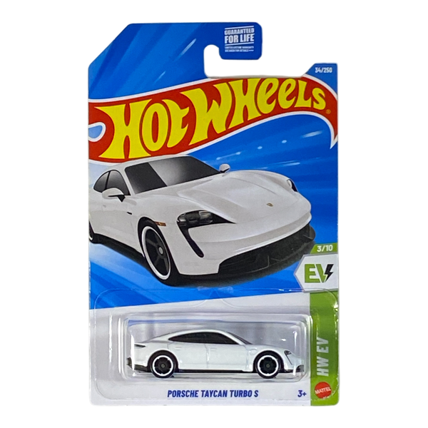 Hot Wheels Porsche Taycan Turbo S - HW EV Series 3/10