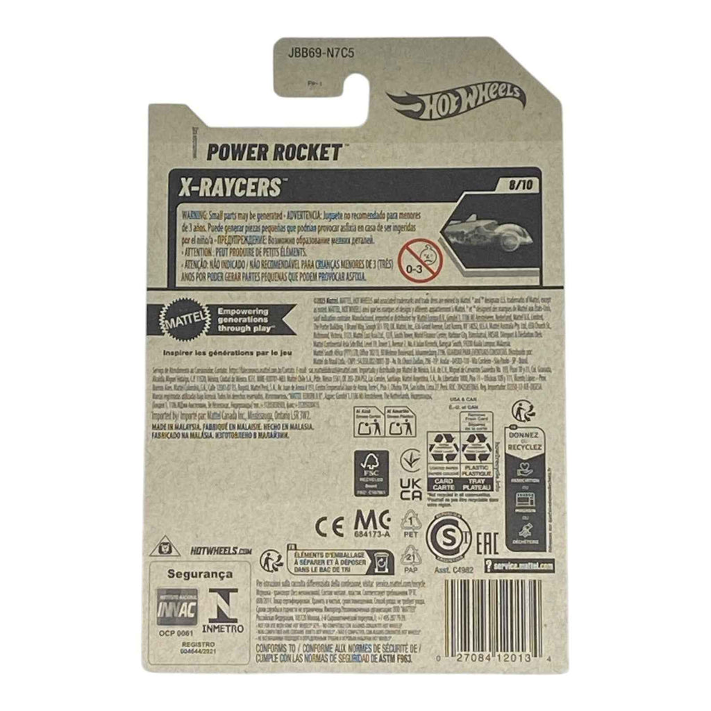 Hot Wheels Power Rocket - X-Racers Series 8/10