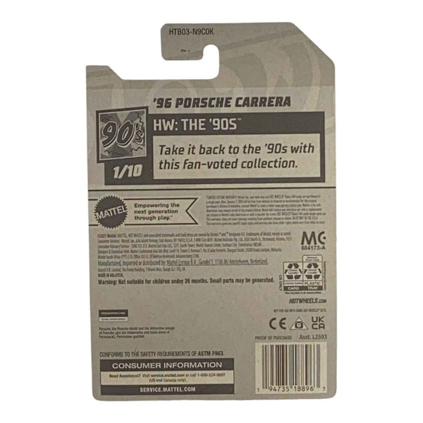 Hot Wheels ’96 Porsche Carrera The 90s 1/10