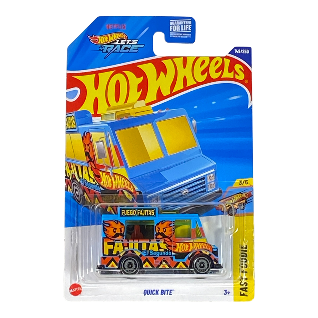Hot Wheels Quick Bite (Fuego Fajitas) - Fast Foodie Series 3/5