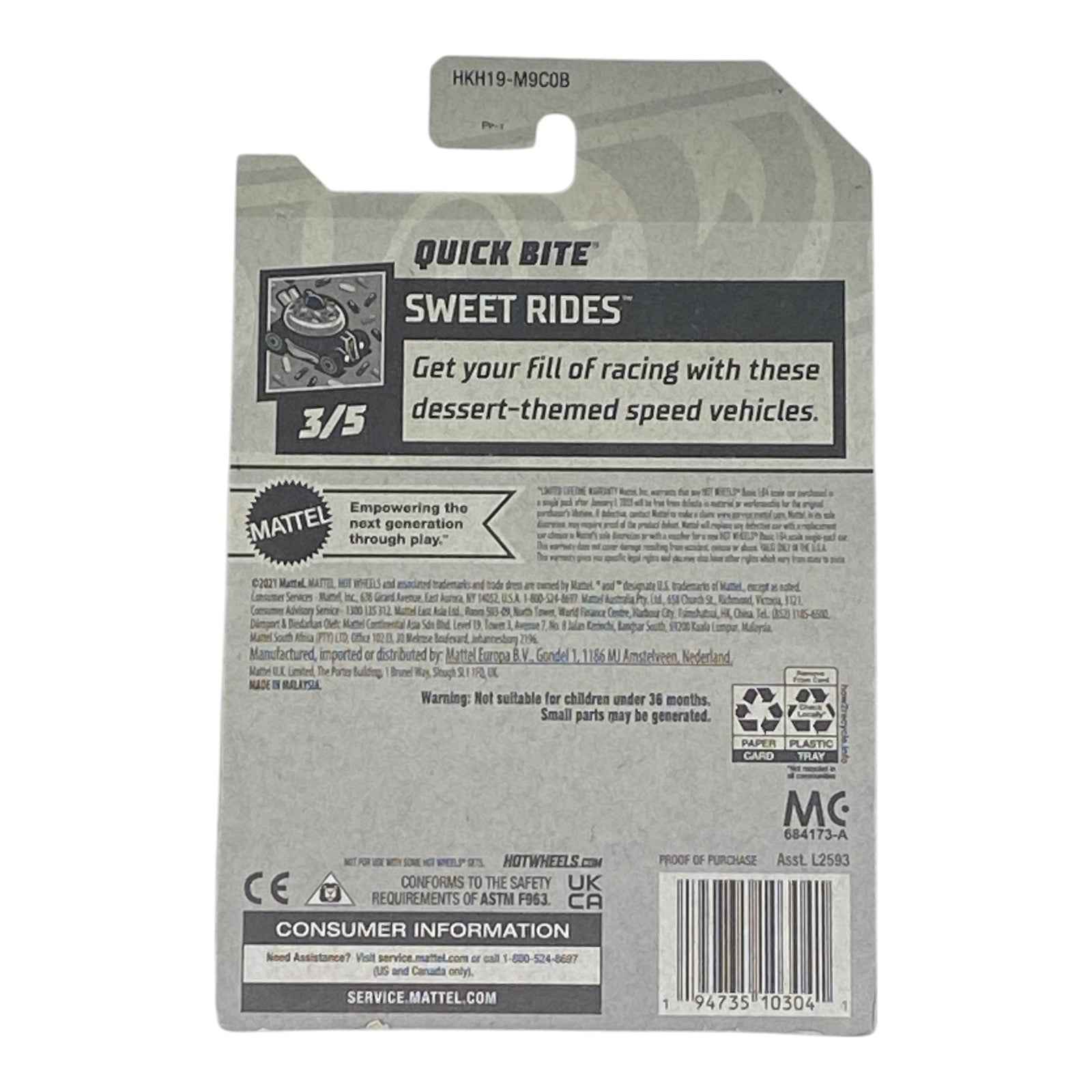 Hot Wheels Quick Bite - Sweet Rides Series 3/5