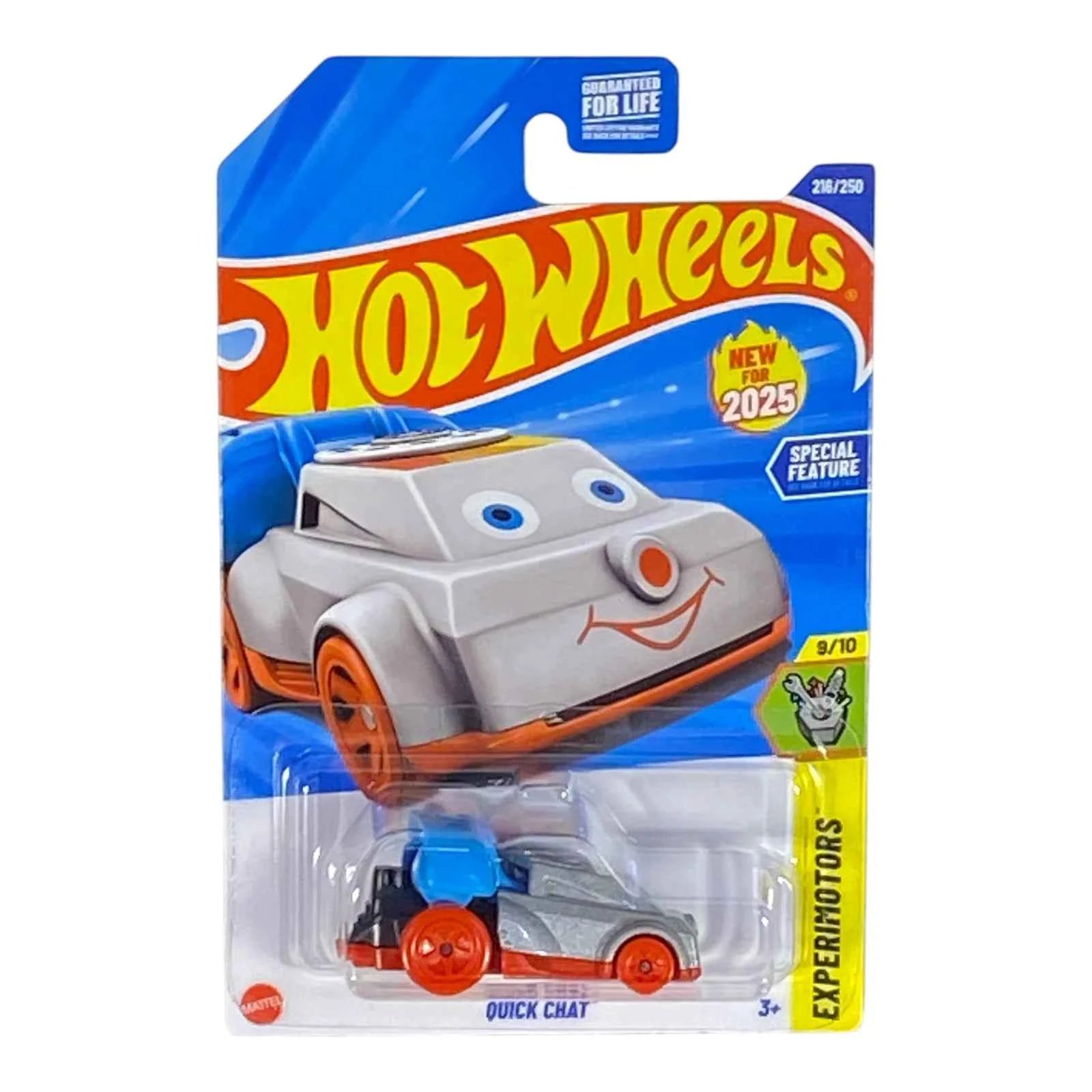 Hot Wheels Quick Chat (Silver) - Experimotors Series 9/10 Main image