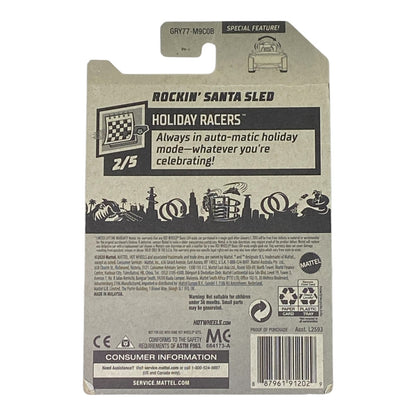 Hot Wheels Rockin' Santa Sled - Holiday Racers Series 2/5 (Damaged Packaging)