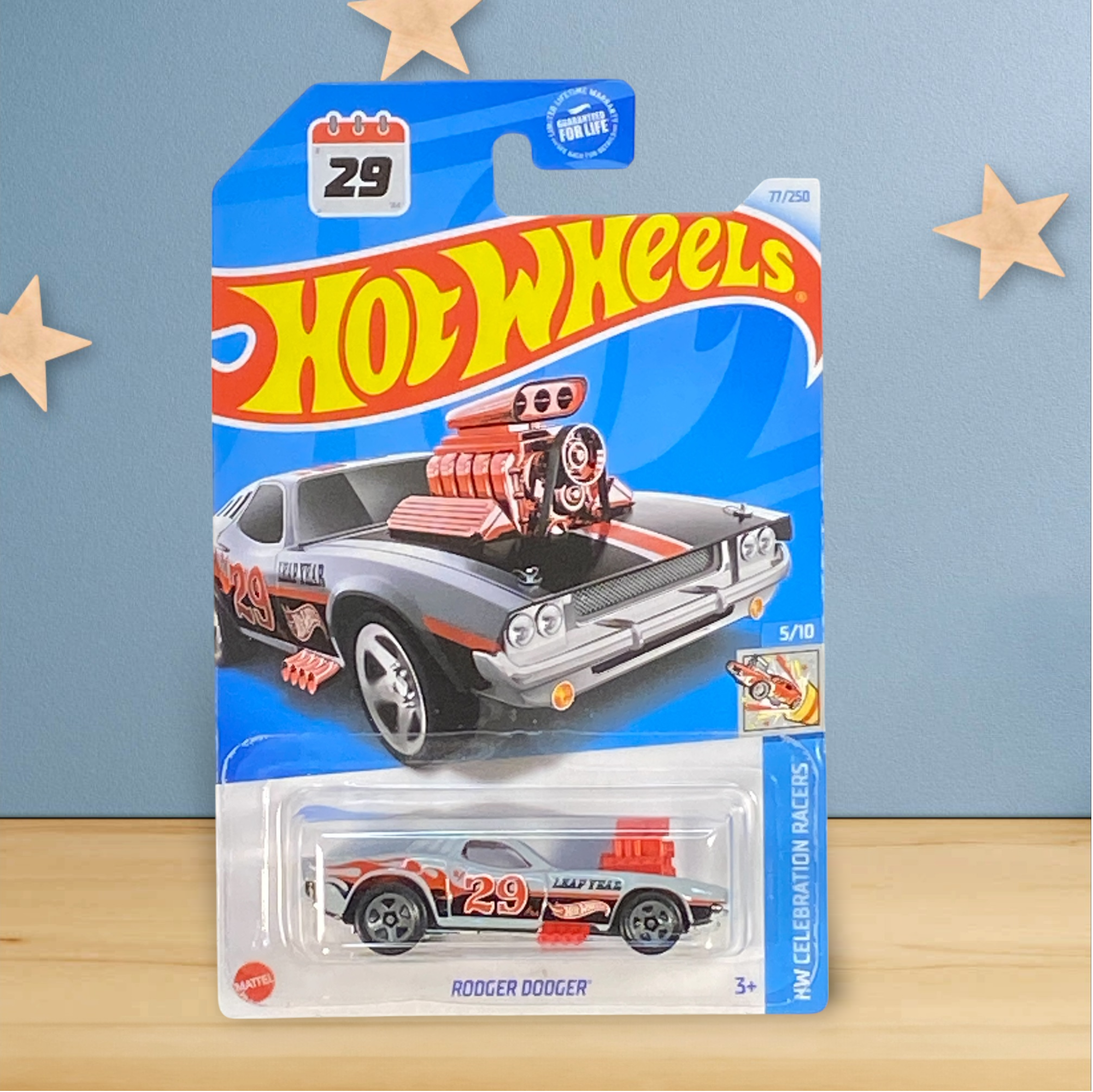 Hot Wheels Rodger Dodger - Leap Year Edition - Celebration Racers Series 5/10