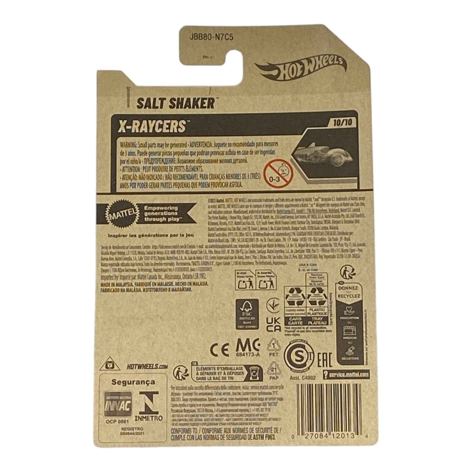 Hot Wheels Salt Shaker | X-Raycers Series 10/10 Secondary image