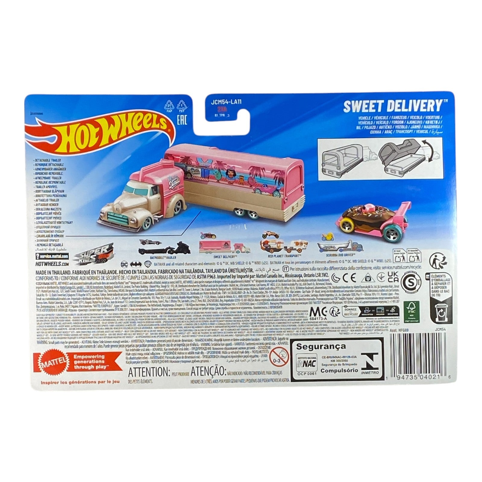 Hot Wheels Sweet Delivery - 2025 Super Rigs Series - Collectors World Toys