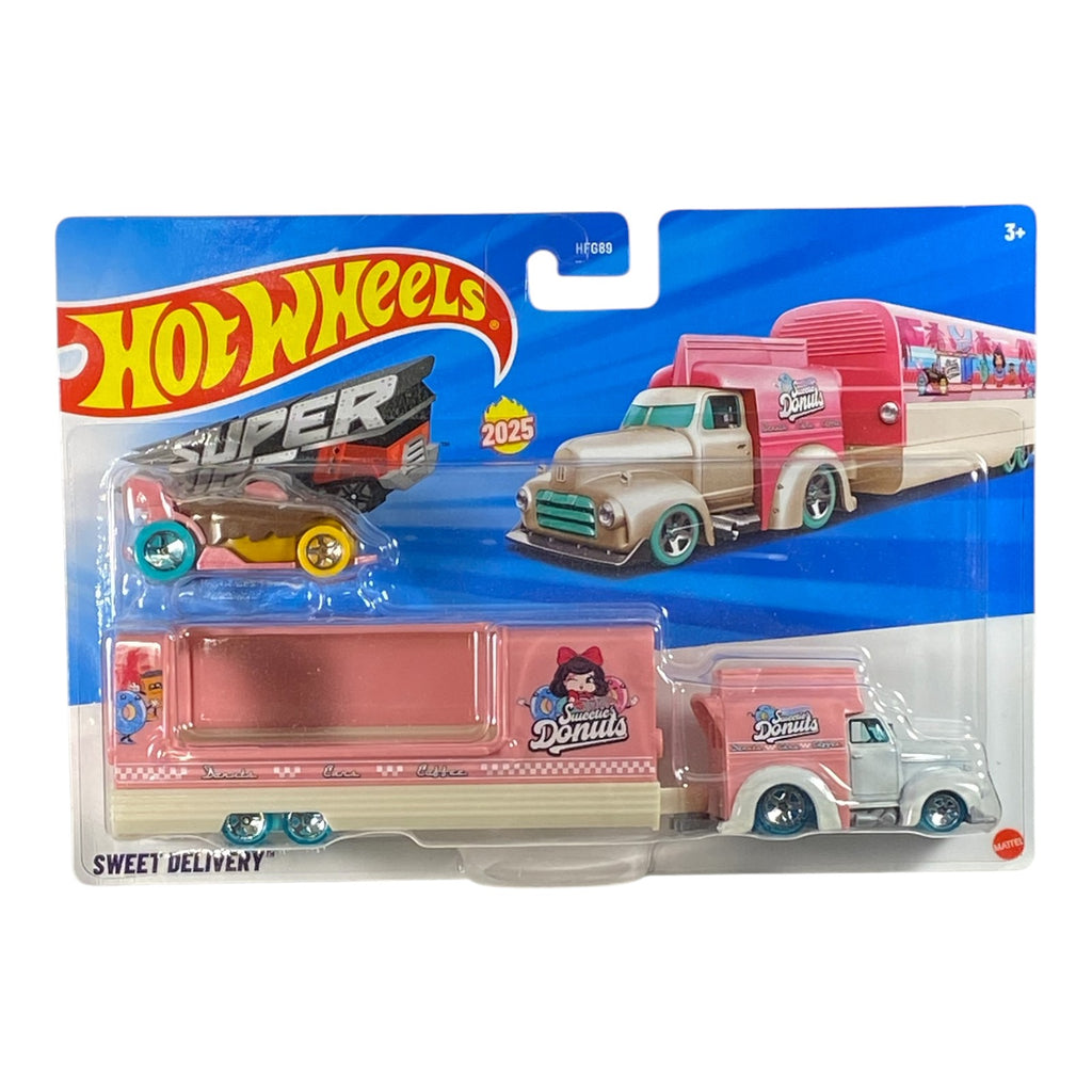 Hot Wheels Sweet Delivery - 2025 Super Rigs Series - Collectors World Toys