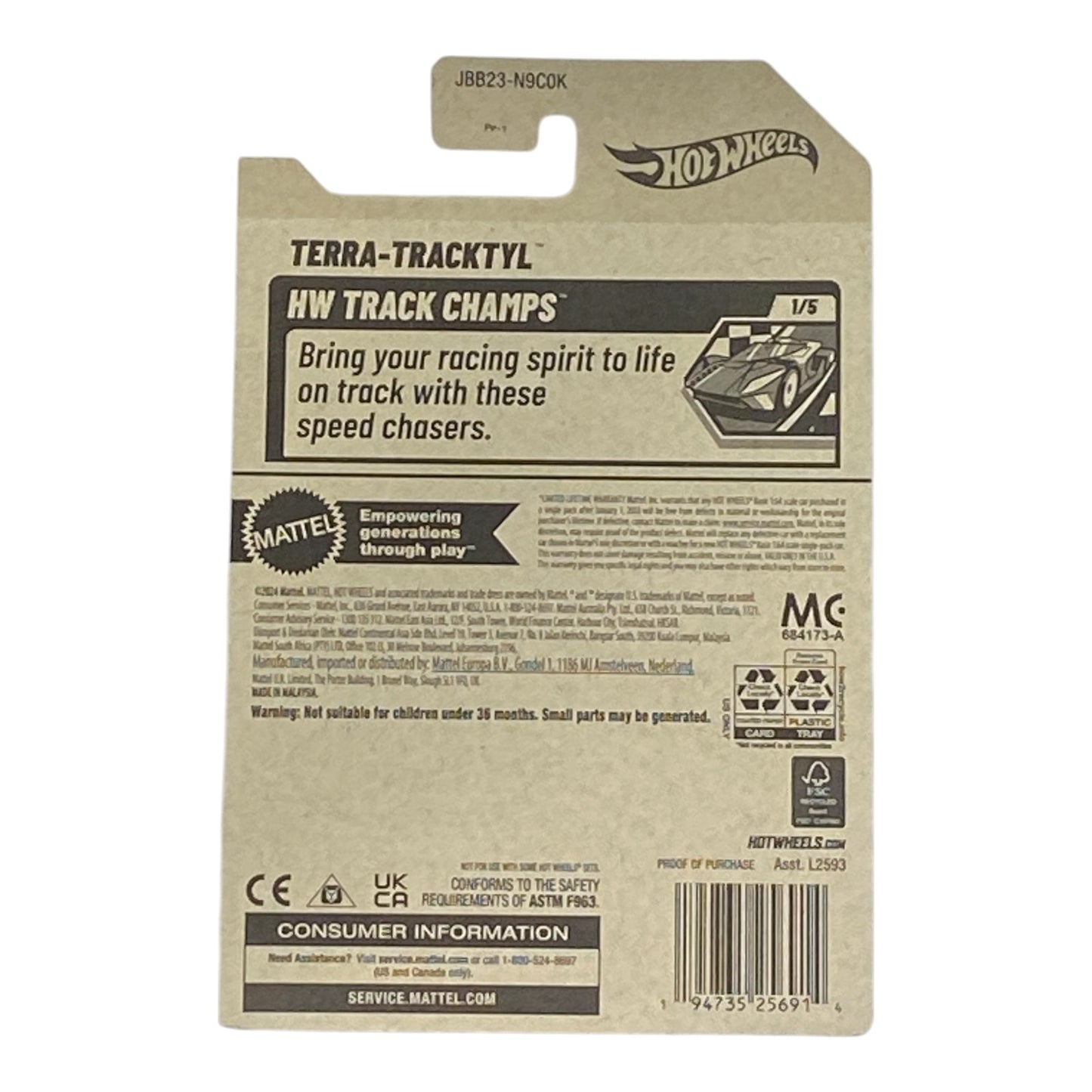 Hot Wheels Terra-Tracktyl - HW Track Champs Series 1/5