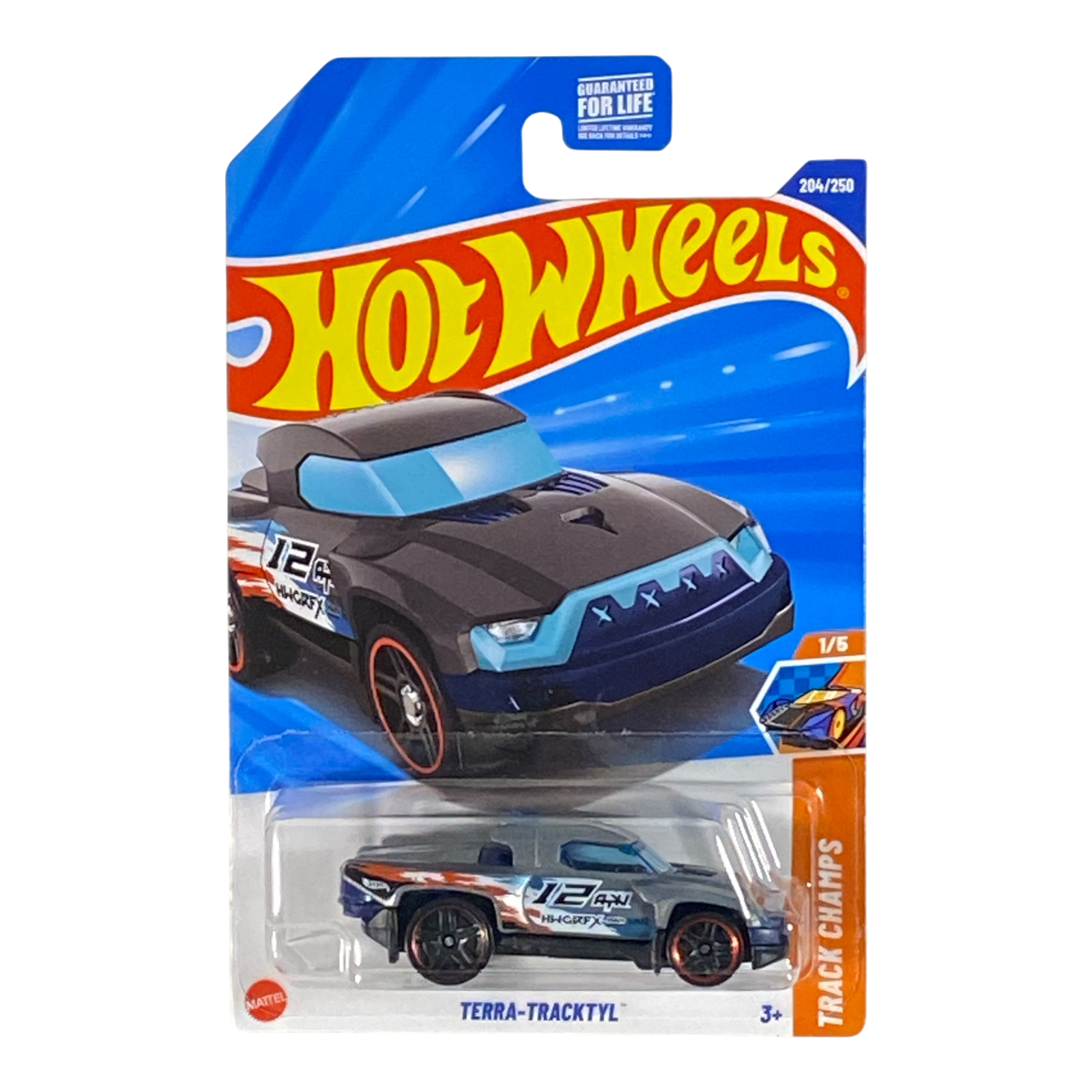 Hot Wheels Terra-Tracktyl (Gray) - HW Track Champs Series 1/5 Main image