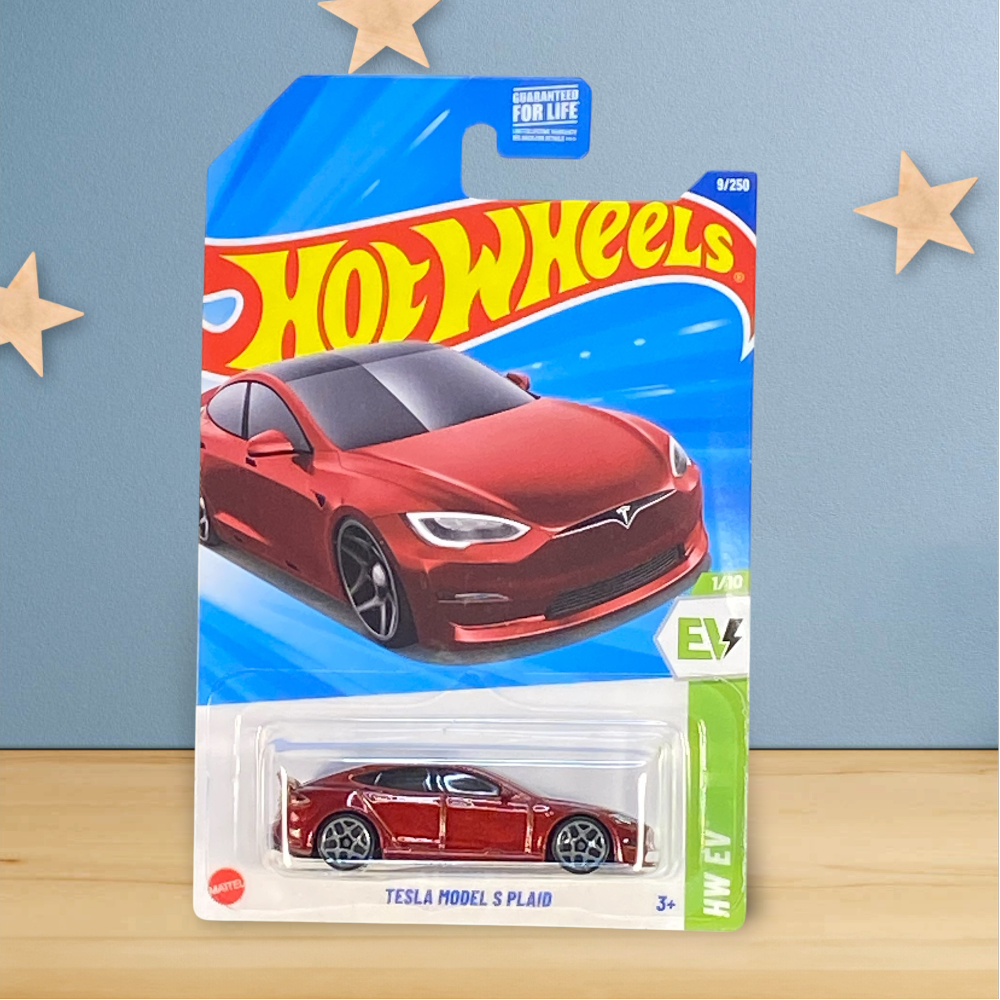 Hot Wheels Tesla Model S Plaid - EV Series 1/10