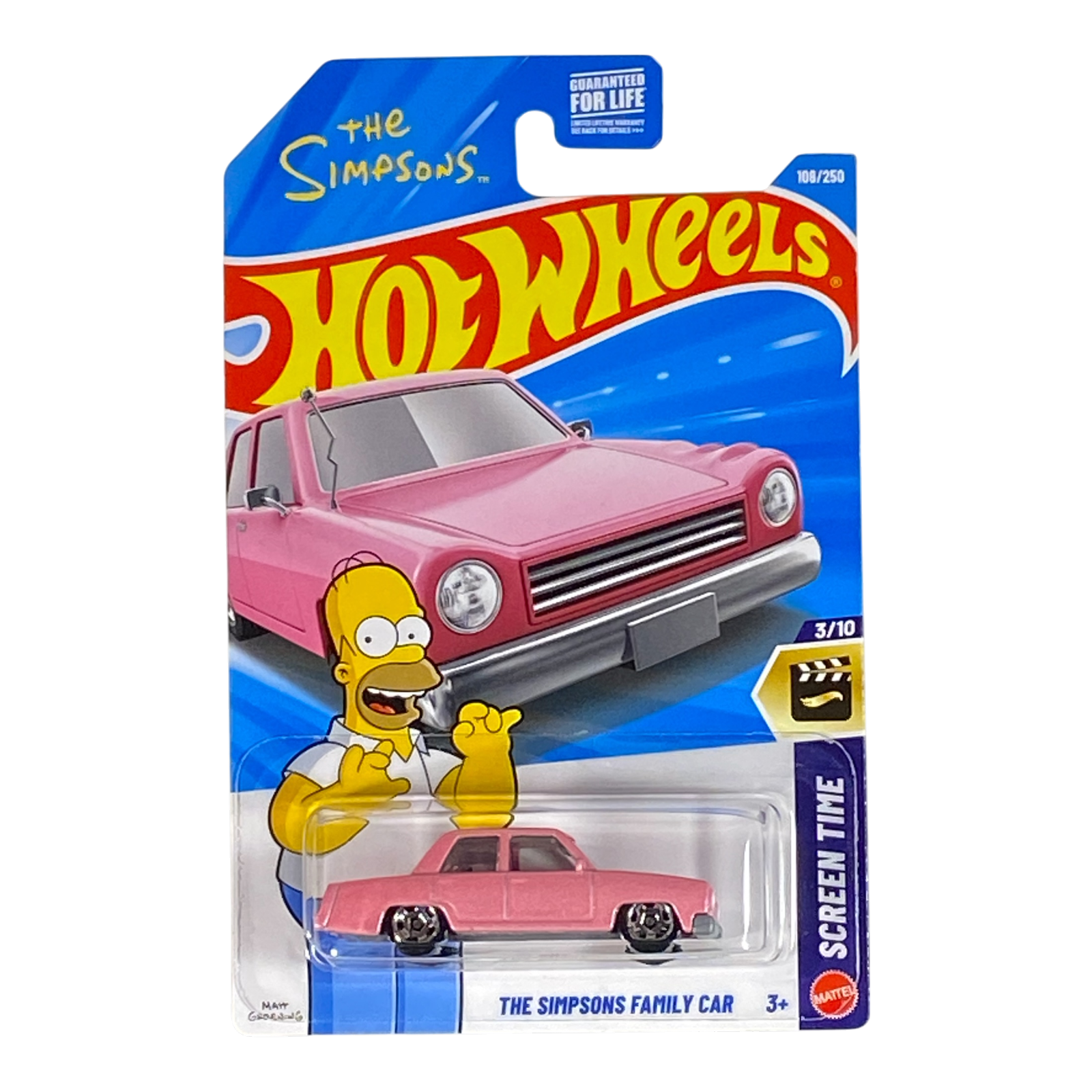 Hot Wheels The Simpsons Family Car - Screen Time Series 3/10 Main image