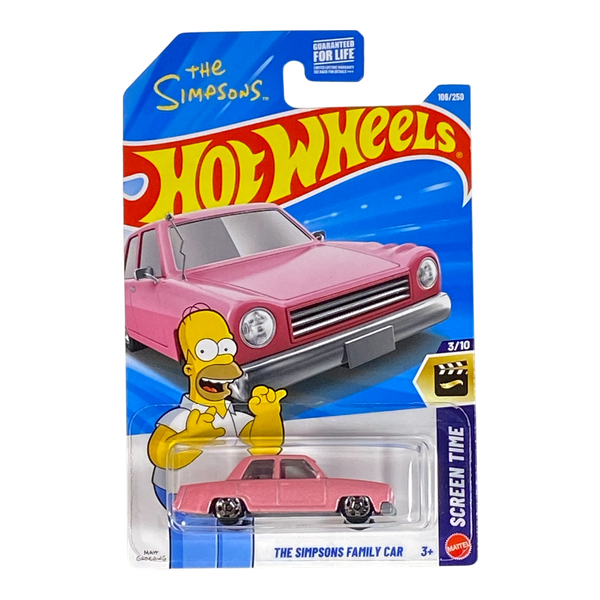 Hot Wheels Simpsons Family Car | Screen Time Series 3/10