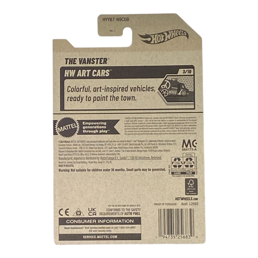 Hot Wheels The Vanster - HW Art Cars Series 3/10