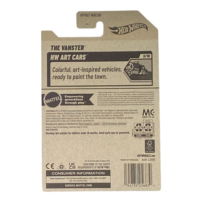 Hot Wheels The Vanster - HW Art Cars Series 3/10