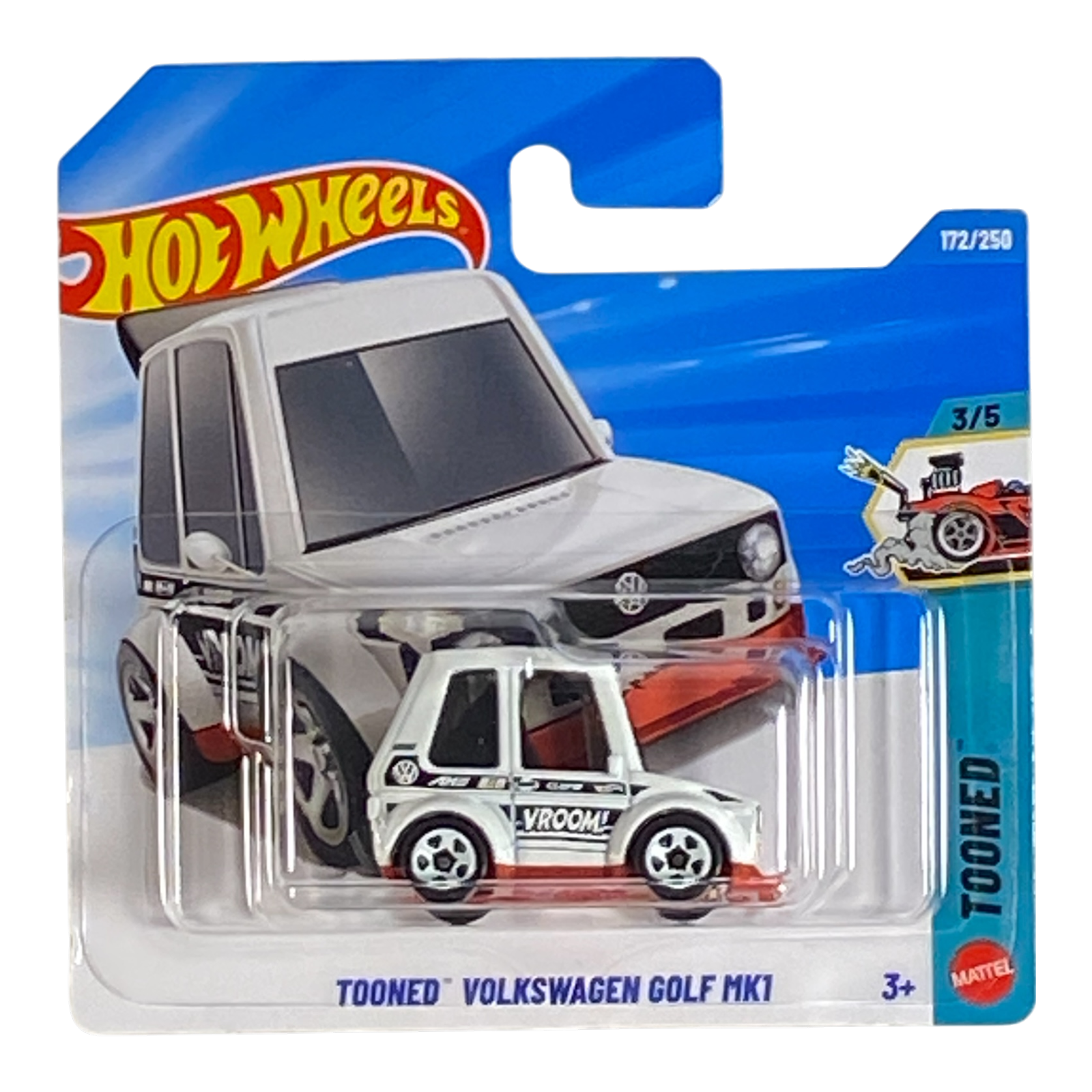 Hot Wheels Tooned Volkswagen Golf MK1 | Tooned Series 3/5 Main image