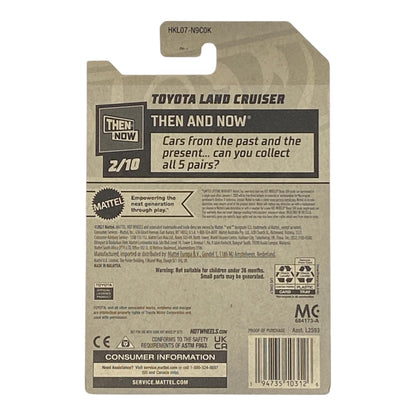 Hot Wheels Toyota Land Cruiser - Then and Now Series 2/10