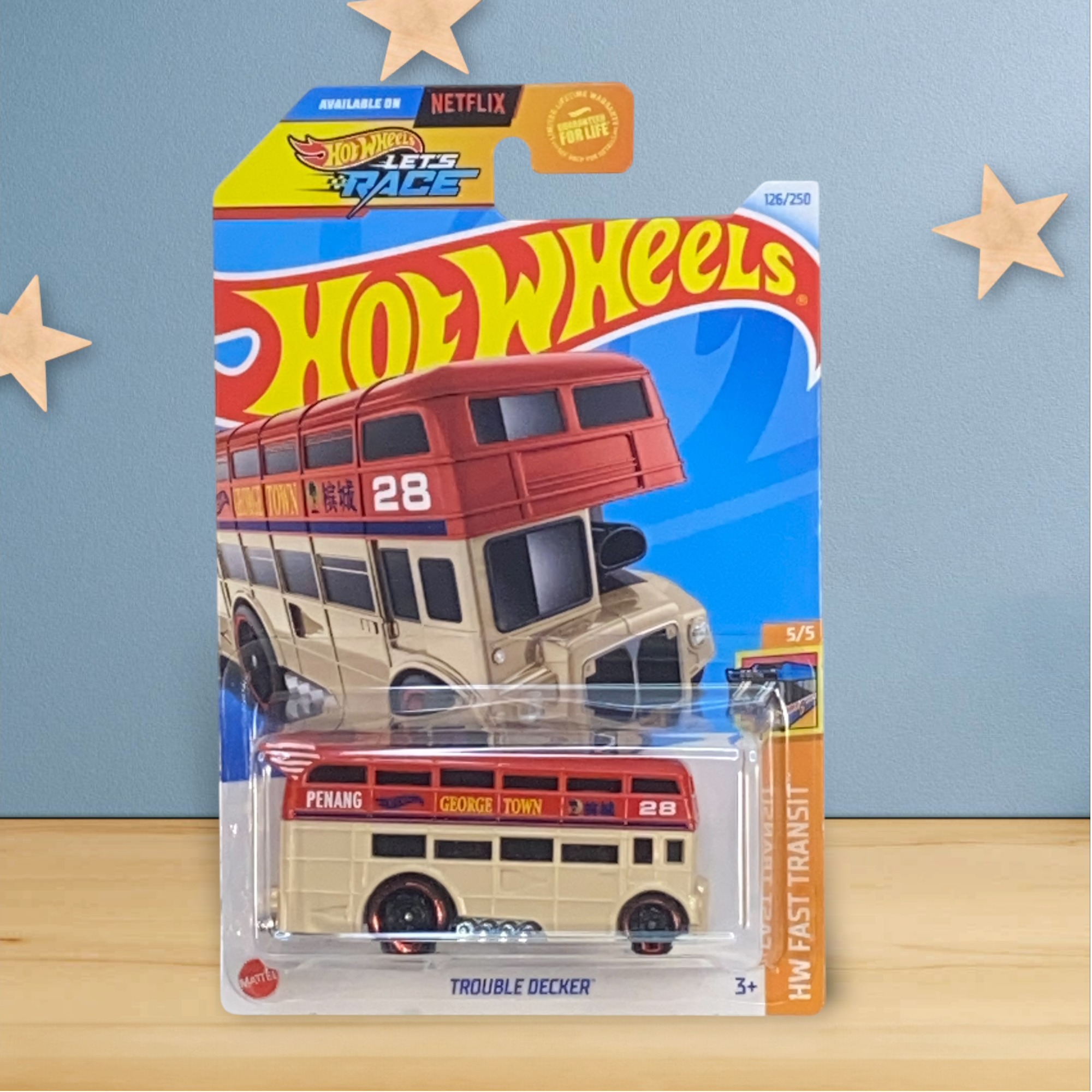 Hot Wheels Trouble Decker - Fast Transit Series 5/5