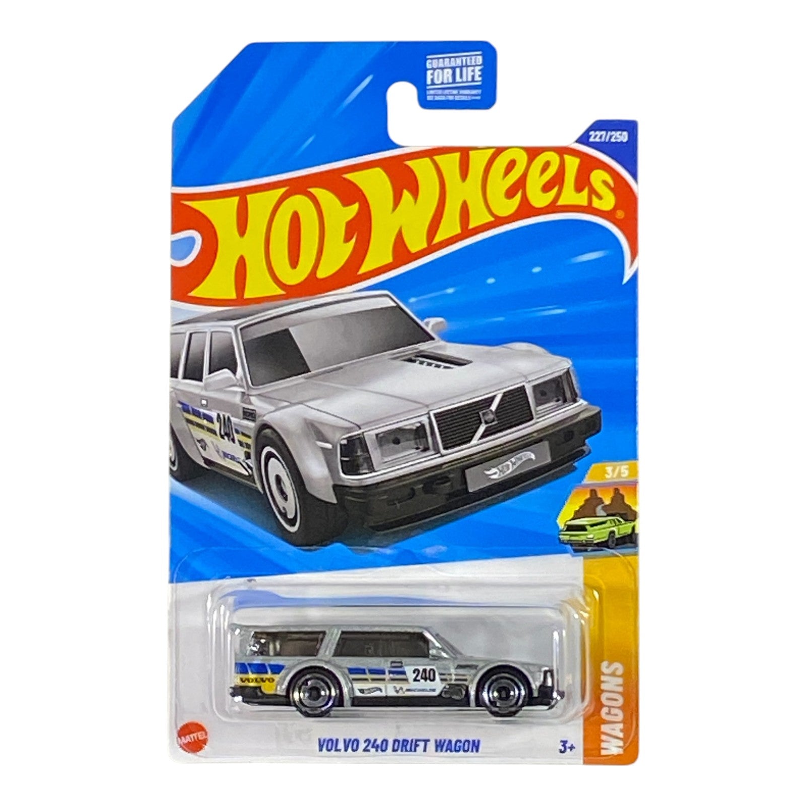 Hot Wheels Volvo 240 Drift Wagon - Wagons Series 3/5 Main image
