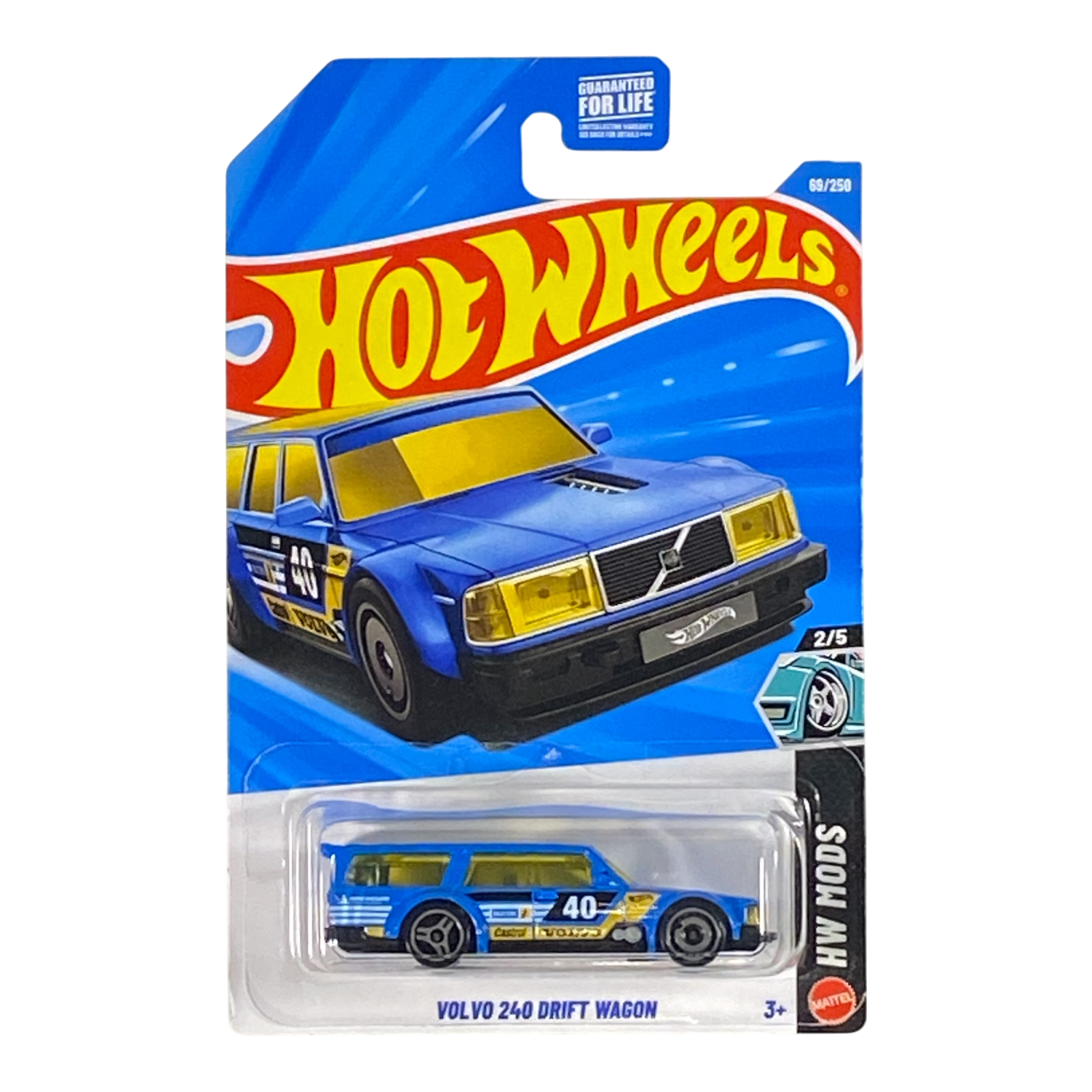 Hot Wheels Volvo 240 Drift Wagon - HW Mods Series 2/5 Main image