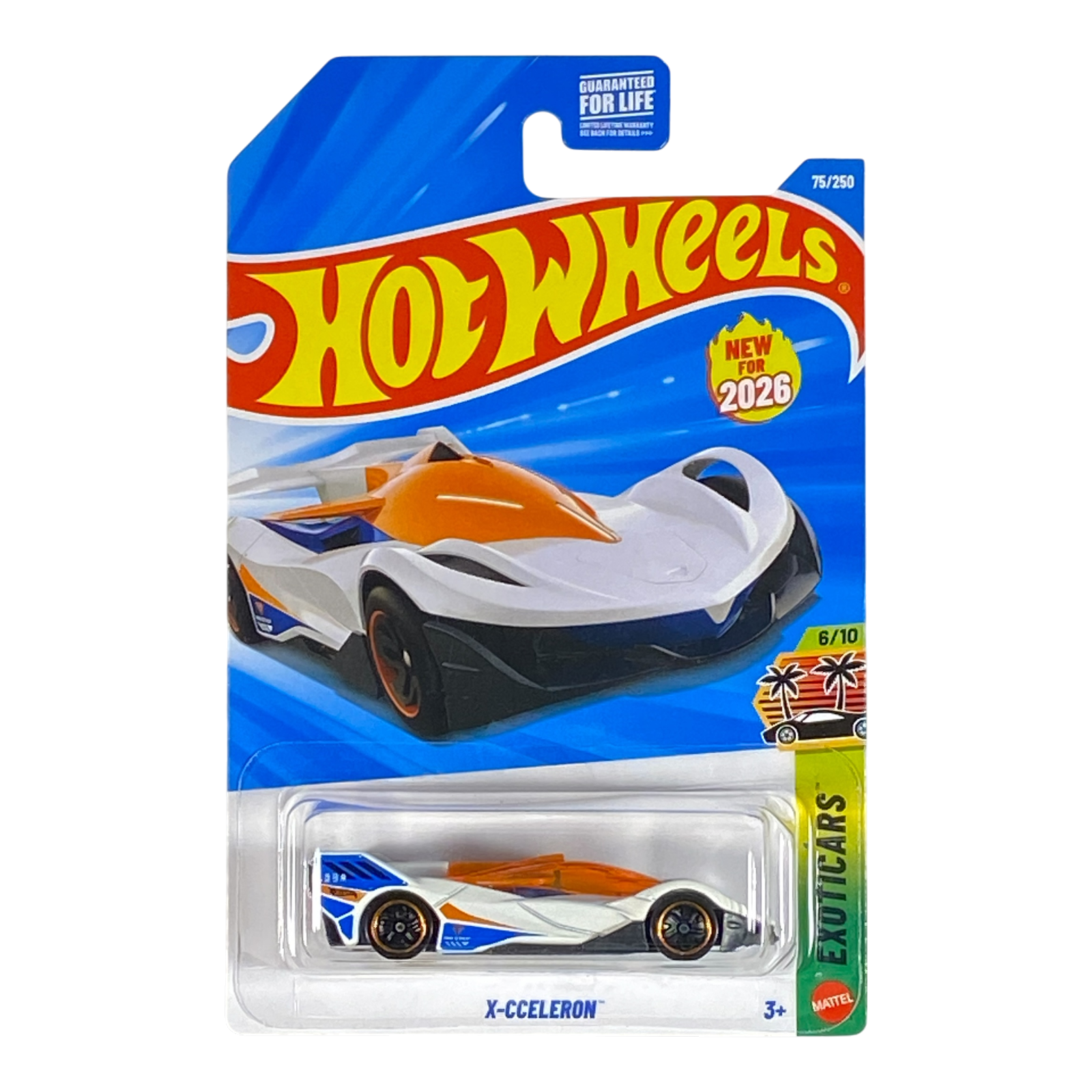 Hot Wheels X-Cceleron Exoticars 6/10 Main image