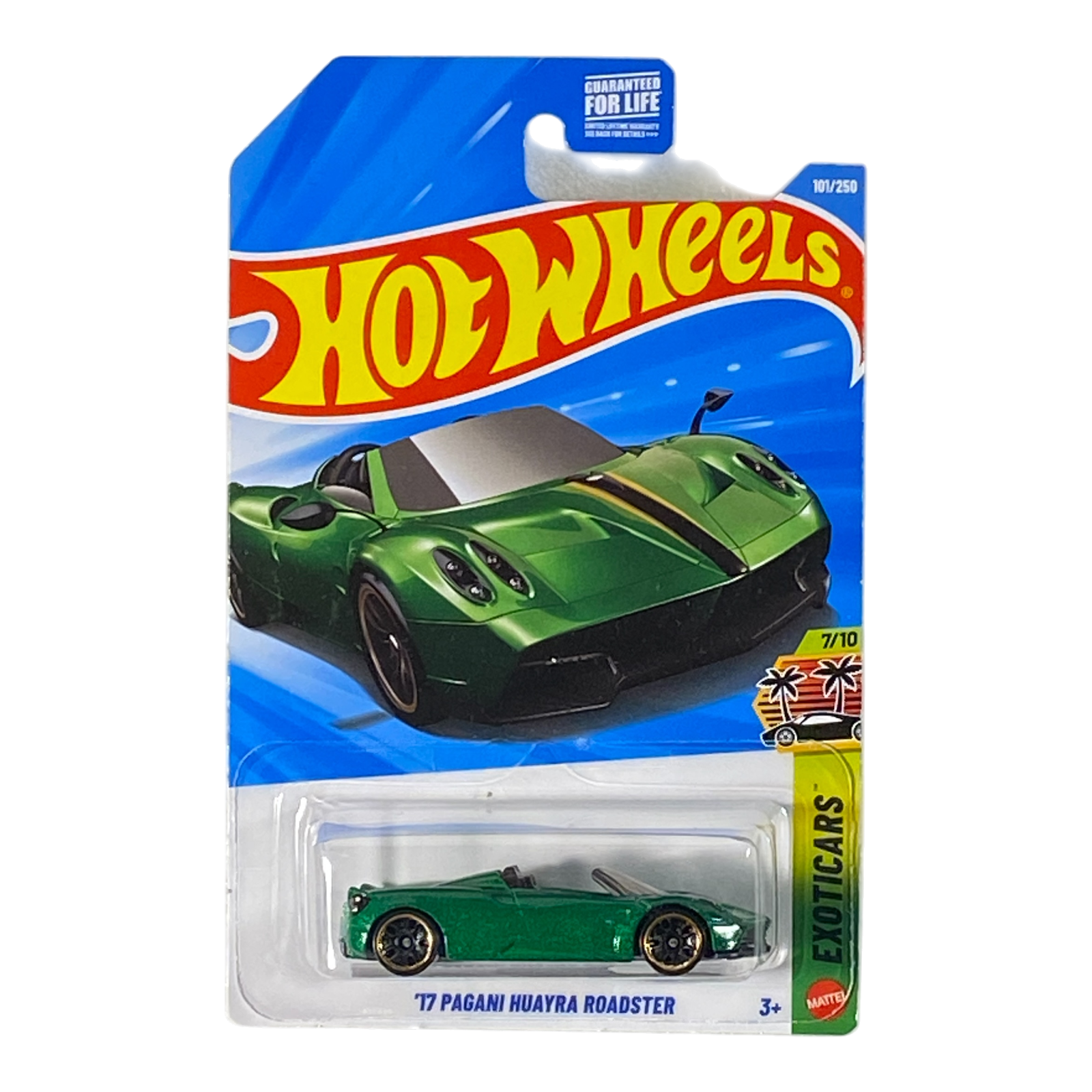 Hot Wheels '17 Pagani Huayra Roadster - Exoticars Series 7/10 Main image