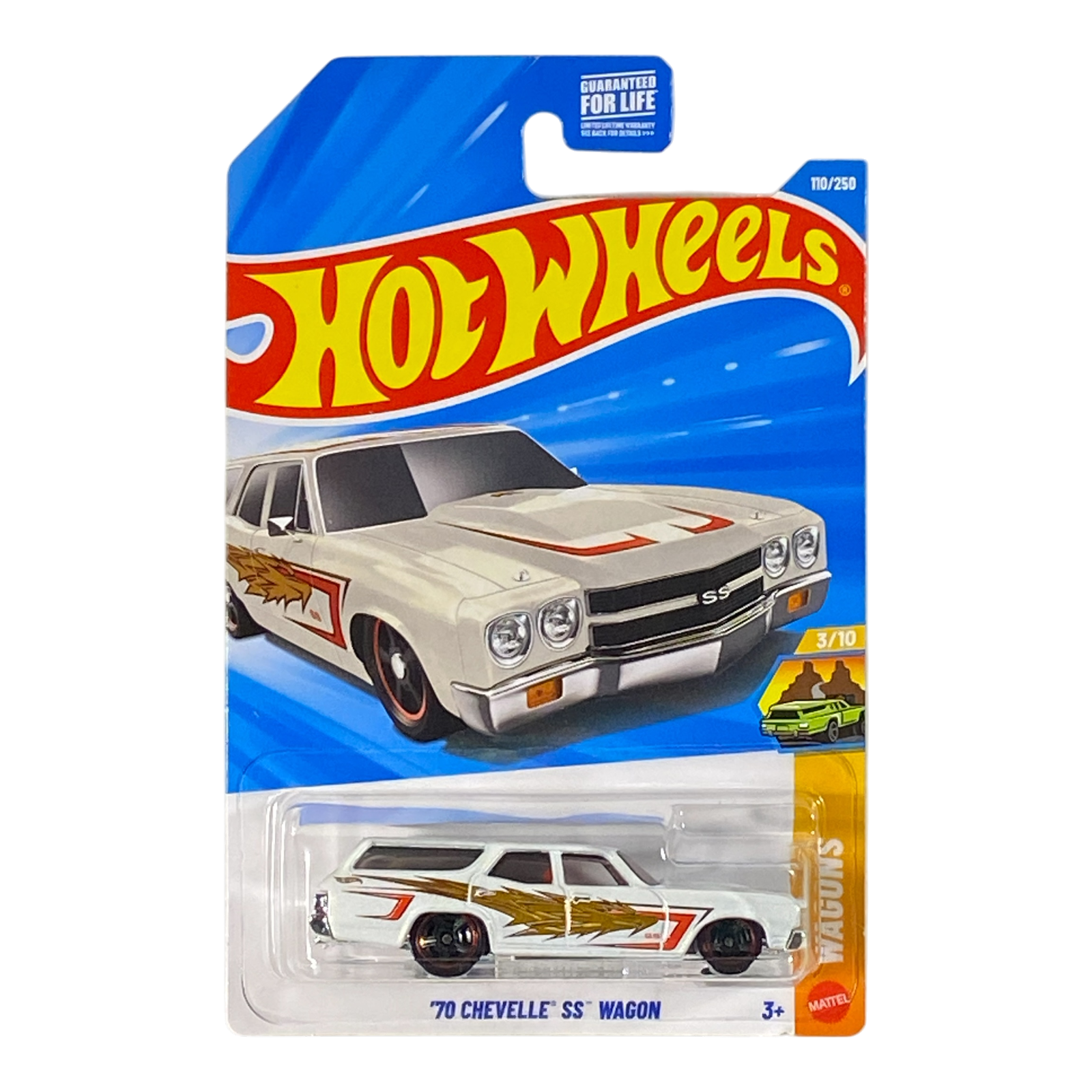 Hot Wheels '70 Chevelle SS Wagon - Wagons Series 3/10 Main image