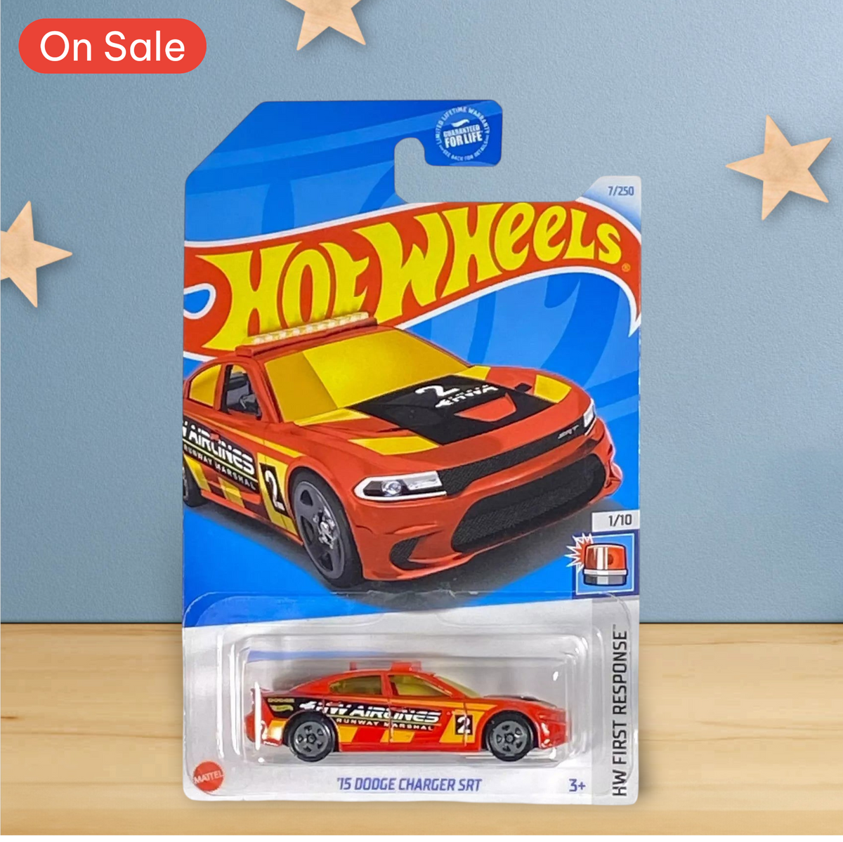 Hot Wheels '15 Dodge Charger SRT - First Response Series 1/10