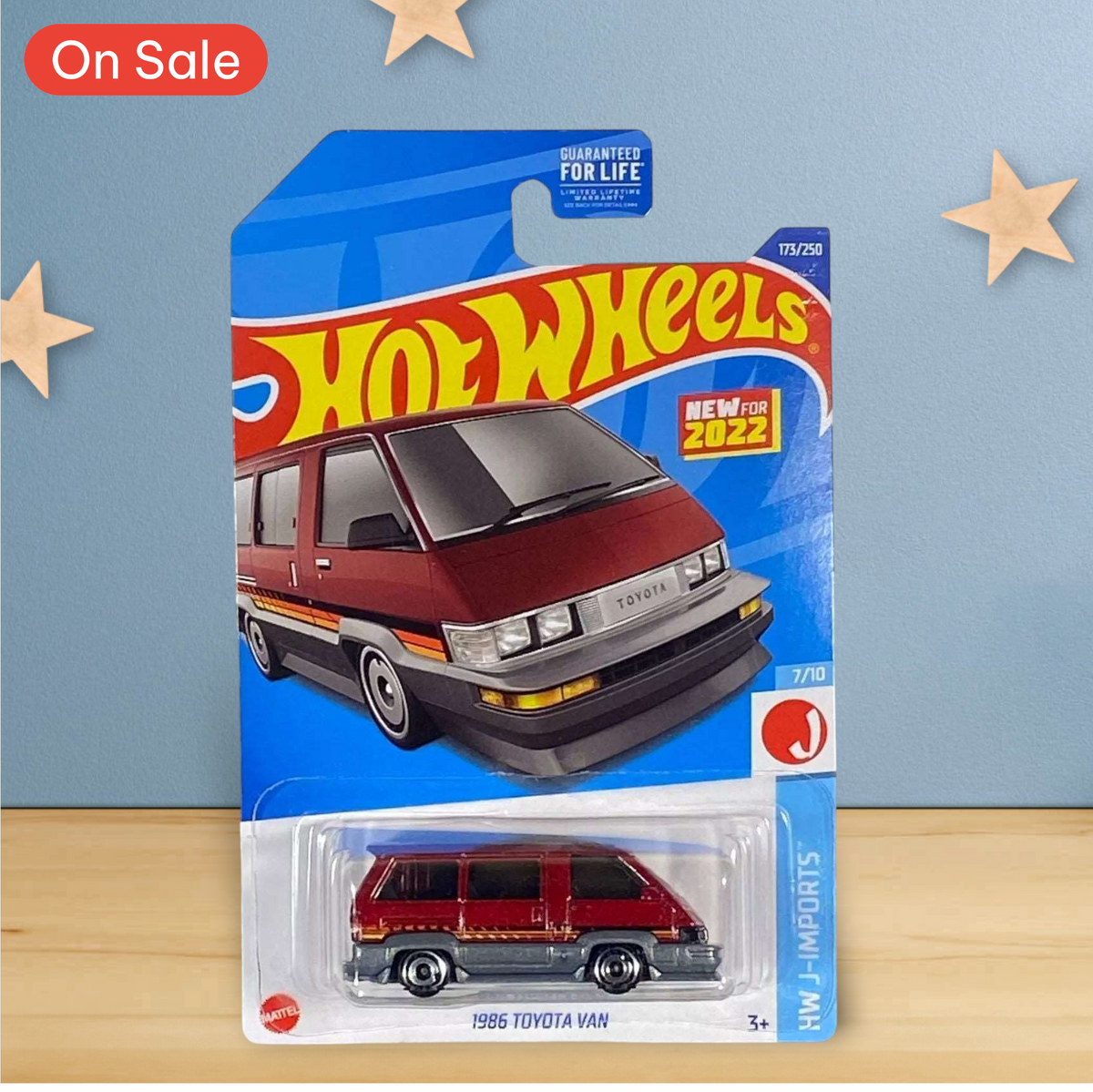 Hot Wheels 1986 Toyota Van - J-Imports Series 7/10