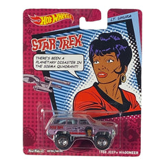 Hot Wheels 1988 Jeep Wagoneer - Star Trek Series Lt. Uhura - Collectors World Toys
