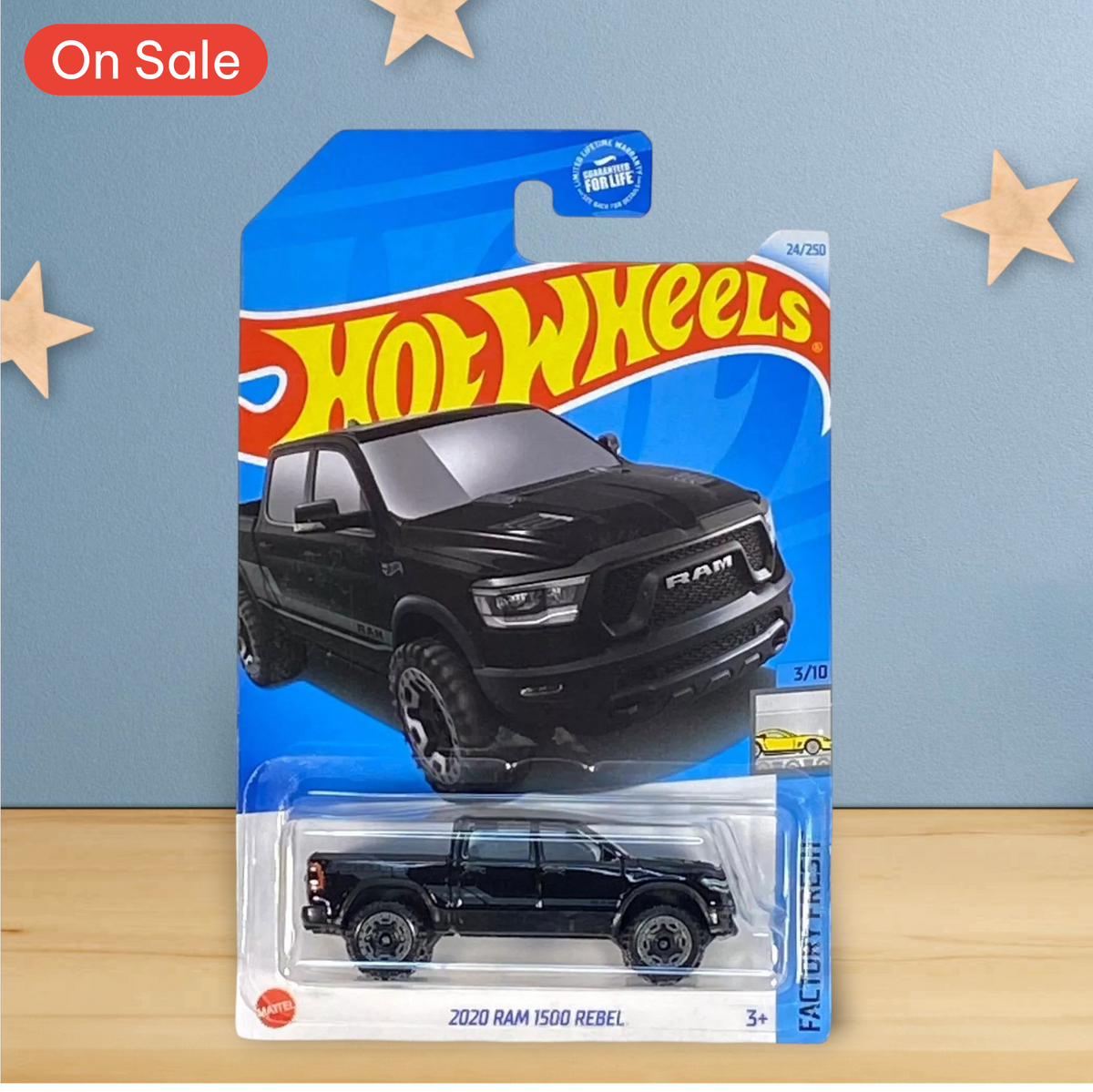 Hot Wheels 2020 Ram 1500 Rebel - Factory Fresh Series 3/10