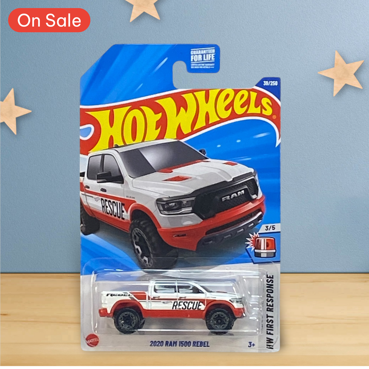 Hot Wheels 2020 Ram 1500 Rebel - First Response Series 3/5