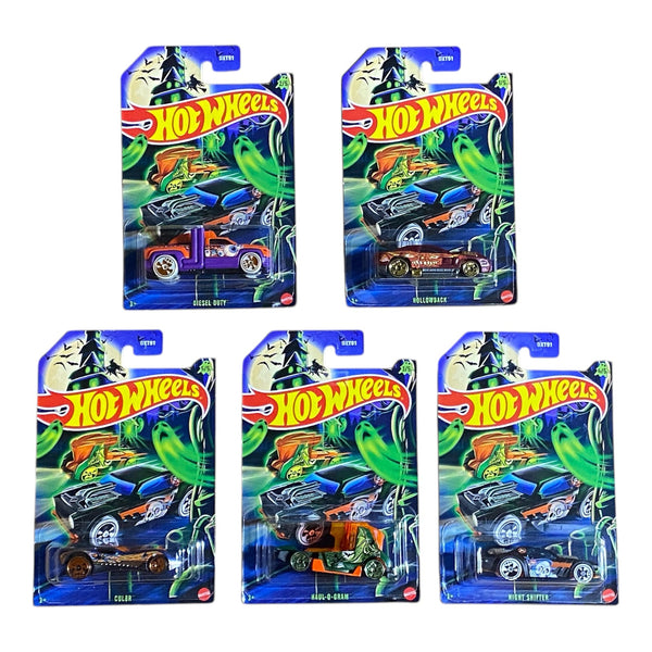 Hot Wheels 2025 Halloween Series Complete Set