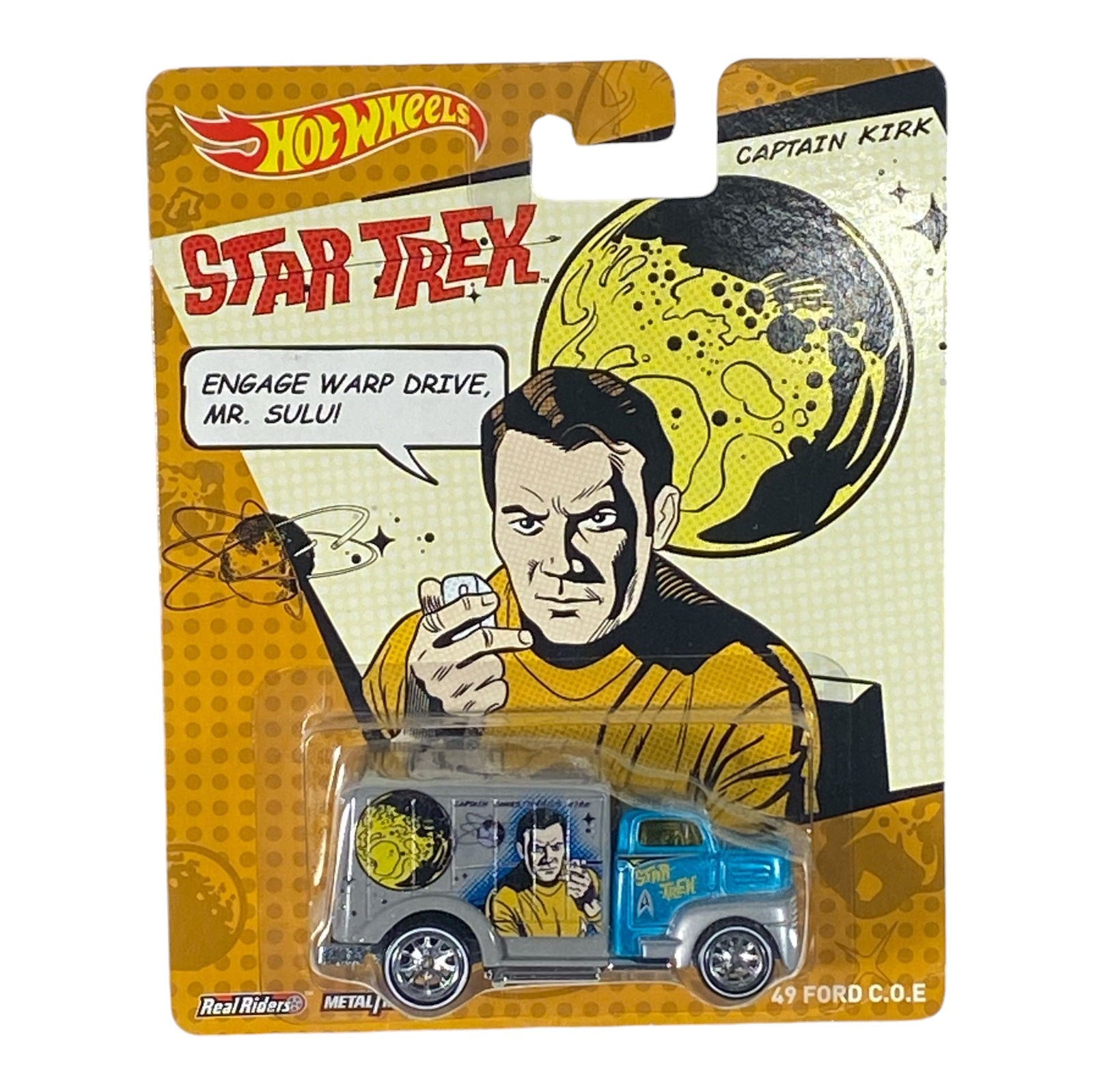 Hot Wheels '49 Ford C.O.E. - Star Trek Series Captain Kirk