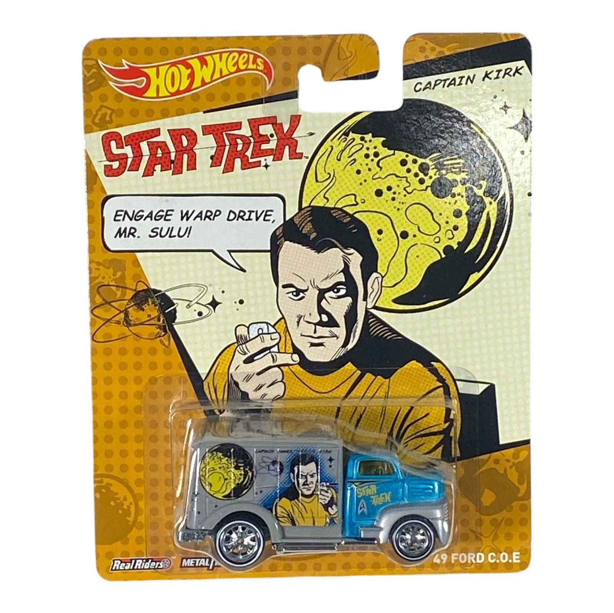 Hot Wheels '49 Ford C.O.E. - Star Trek Series Captain Kirk